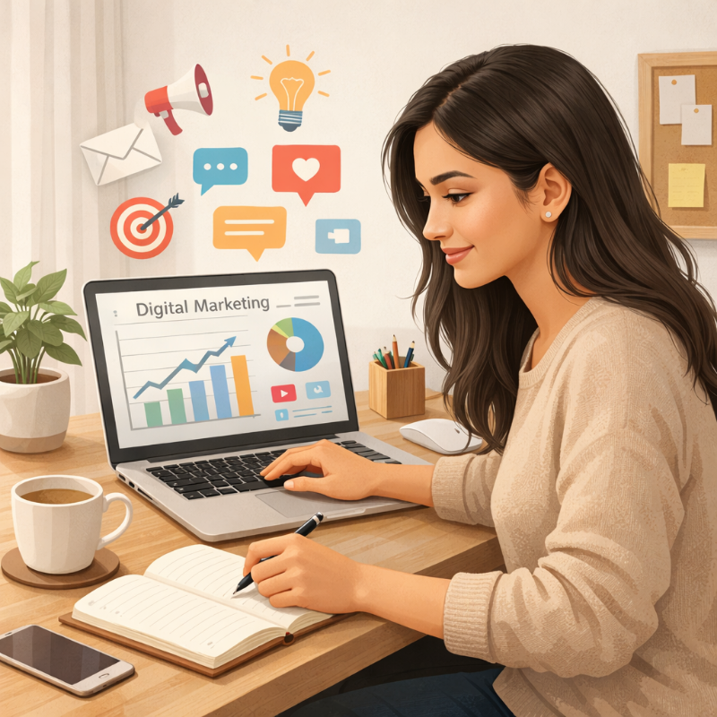 digital marketing learning for beginners